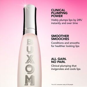 Buxom Plump Shot Plumping Smoothing Lip Serum Gloss with peptides Hyaluronic.